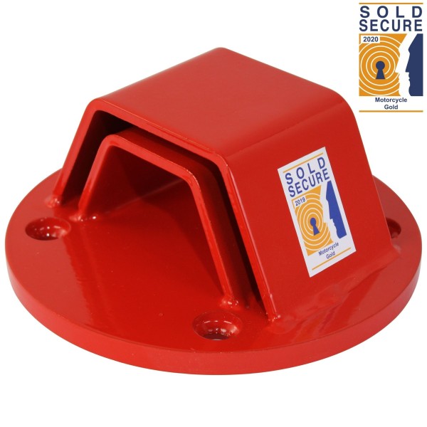 Bike It Mammoth Bolt In Ground Anchor Sold Secure Gold